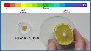 pH of Lemon Juice:  Is lemon juice acidic or alkaline?  