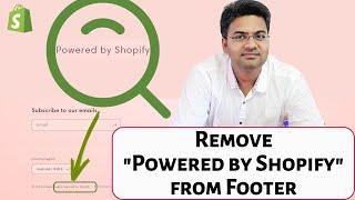 How to remove powered by shopify from website footer in a minute