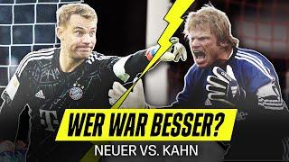 Wer war besser? MANUEL NEUER vs. OLIVER KAHN