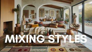 Guide to Mix Interior Design Styles & Eras like a Pro | 15 Eclectic Home Decor Tips