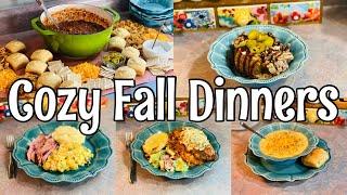 5 FAVORITE FALL DINNERS | Easy Family Meal Ideas | October 2024