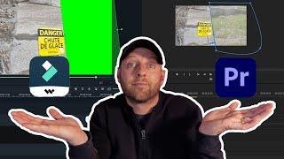 Filmora X VS Premiere Pro | Masking effect