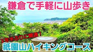 【鎌倉ハイキング】祇園山ハイキングコースで手軽に山歩きを楽しむ！