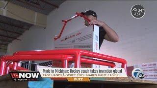 Made in Michigan: Hockey coach takes Fast Hands invention global