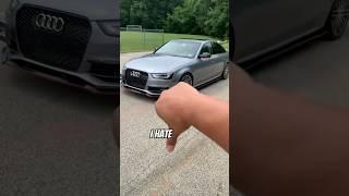 3 Things I hate on my Audi A4 #carmods #audi #flexx #audisport #a4 #b8 #audimods #audia4 #audib8