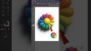 Creating a Kaikai Kiki Flower in 3D Using Adobe Illustrator / 무라카미 다카시의 카이카이키키 플라워를 3D로 만들어 보았습니다.