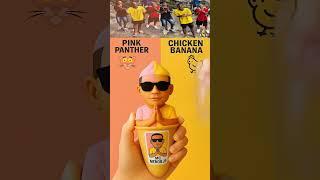 Unboxing Ice Cream MC MENOR JP The Pink Panther X Chicken Banana