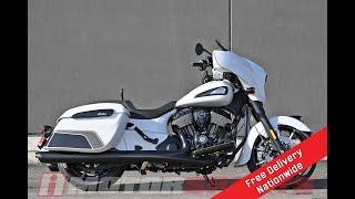 2024 Indian Chieftain Dk Horse® w/Powerband Audio Pkg Ghost Wht Smk  Graphics PI24070@ iMotorsports