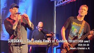 SUBSIGNAL - The Lonely Views of Condors (SIEGES EVEN cover); live @Beavers, Erlenbach; 2024-04-20