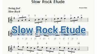 하루 세번만 따라하면 연주가 살아나는 "슬로우락 에튀드" Slow Rock Etude