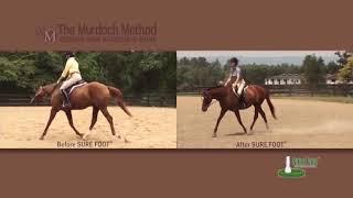 SURE FOOT Equine Stability Program "Before and After" One SURE FOOT Equine Pad Session