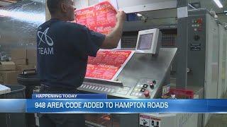 Not just 757: 948 area code added for Hampton Roads