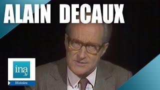 Alain Decaux raconte : Le mystère Canaris | Archive INA