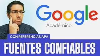 Google Académico: Trucos, Consejos y Formato APA