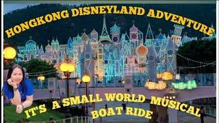 ITS A SMALL WORLD MUSICALBOATRIDE@ HONGKONG DISNEYLAND #susan g16 vlog