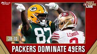 49ers dismantled in Green Bay, fall 38-10 to Packers | NBC Sports Bay Area