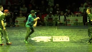 Japan Team (Taisuke Bboy Babylon Kaku ?)vs China Team KOD7 Bboy battle Hd