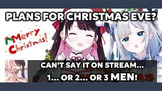 Christmas Eve Plans? 【Nazuna, Sumire, Hinano, Uruha, Ema | VSpo! ENG SUB】