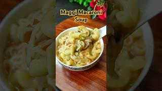 Trending Hot & Sour Macaroni Maggi Soup Recipe | Maggi Soup | Macaroni Soup | #trending #food