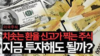 치솟는 환율 1,420원 미국주식 투자를 한다?? (유나이티드헬스케어/넷플릭스/아마존/인텔/스타벅스/애플/테슬라/엔비디아/리얼티인컴)