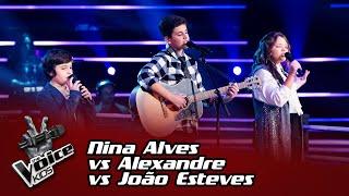 Nina Alves vs Alexandre Caldeira vs João Esteves | The Battles | The Voice Kids