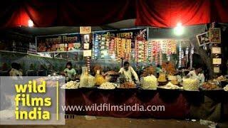 Sweets sold at Pushkar fair in Rajasthan