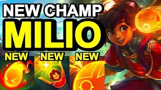 Wild Rift China Milio - NEW Broken OP Support MILIO Build Runes - Challenger Rank Gameplay