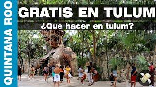 5 Cosas que Hacer GRATIS en Tulum 