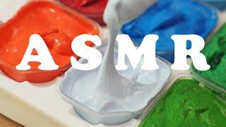 ASMR mixing gouache paints | Raveeoftitans