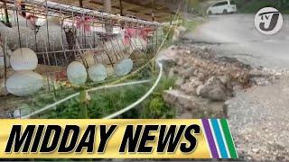 2 Men Die in Motor Vehicle Crash in St Catherine | Egg Shortage | Roads in Chapelton & Trout Hall