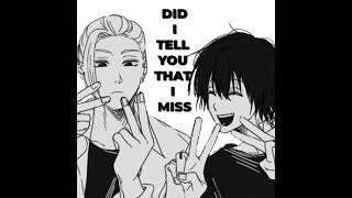 Did I tell you that I miss you?  || #sakamotodays #manga #rion #sakamoto #nagumo #uzuki