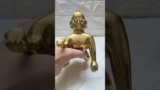 Laddu Gopal ji's makeover #diy #painting #krishna #shorts #youtubeshorts #viralvideo