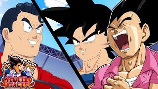 Vegeta Reacts To Goku vs Superman RAP BATTLE!