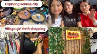 Village girl Exploring kohima city ||Craziest  bargain with the shopkeeper ||Nagaland