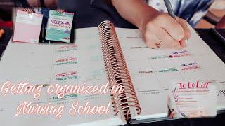 HOW TO GET ORGANIZED IN NURSING SCHOOL | Last Quarter