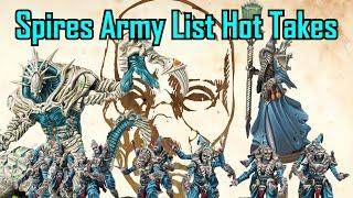 Para Bellum's Conquest: Last Argument of Kings Spires Army List Hot Takes