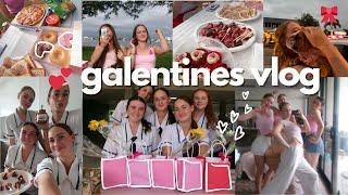 GALENTINES VLOG! *school, shopping, baking, picnic and more!