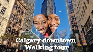 Calgary Downtown Walking Tour Alberta, Canada .  #canada