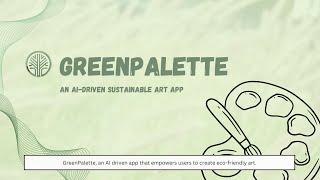 2024 Congressional App Challenge Video - GreenPalette