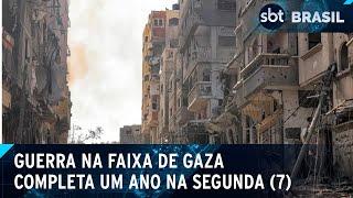 Conflito escalou para o norte o Líbano nas últimas semanas | SBT Brasil (05/10/2)