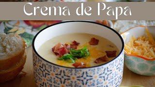 CREMA DE PAPA | Cómo Hacer Una Crema o Sopa de Papa