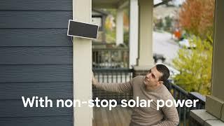 Wasserstein Solar Panel for Google Nest Cam (battery)