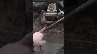 upgrading a vintage jointer to a spiral cutter head. woodworking shop tour. #owwm #shorts