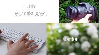 1 Jahr Technikrupert: Behind the Scenes/Hinter den Kulissen!