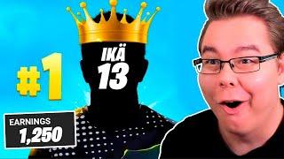 Suomen PARAS 13-VUOTIAS Fortnite PELAAJA!