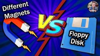 Floppy Disks VS Magnets - A Test