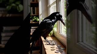 Raven's Clever Trinket Art | Masterpieces from the Sky  #pig #dancesteps #viralvideo#SANDA