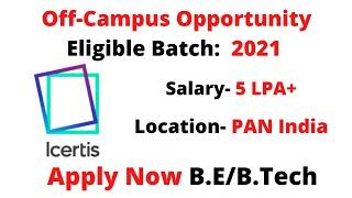 off campus placement for 2021 batch | off campus drive 2021