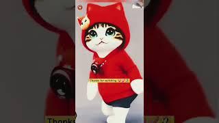 Cat dance video cat funty video #cat #catfunty #shorts #vilarshorts #trendig