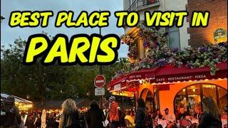 Best Place to Visit in Paris ||Montmartre,Paris,France 